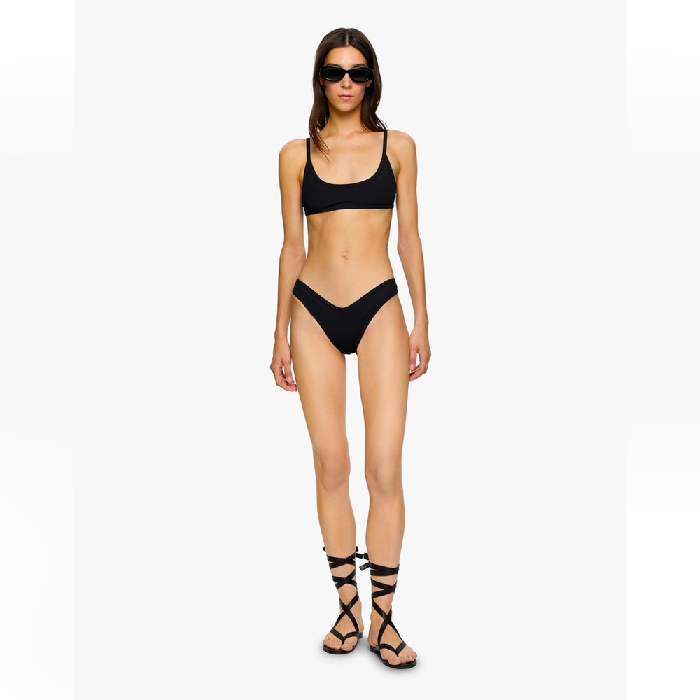 The Attico Black Bikini Size Medium